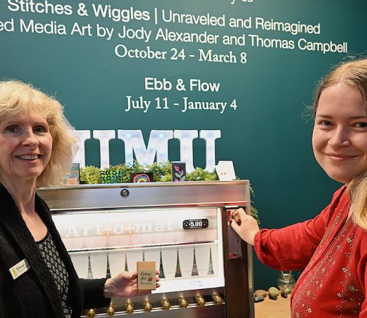 NUMU starts year off strong with fresh slate of cultural programming NUMU art dispensing machine