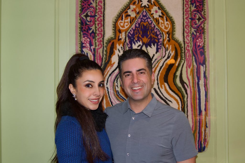 Petals Creamery co-owner with wife