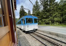 Mt. Rigi Kulm: Enjoying a symphony of mist and mountain train