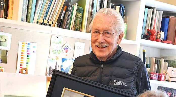 In the studio with Susan Jaekel and Rick Guidice Rick Guidice with Susan Jaekel at home