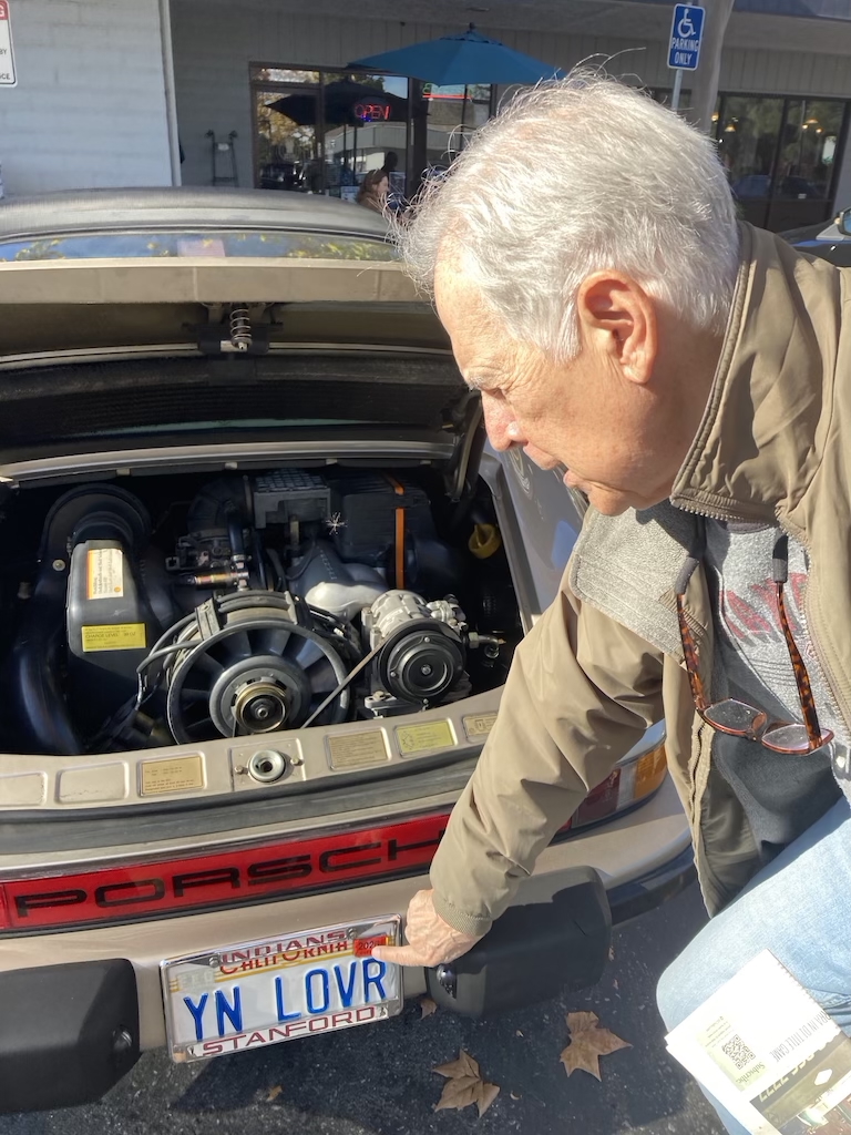 Lon Allan's novelty license plate