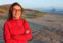 Dawn Addis by the ocean