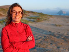 Dawn Addis by the ocean