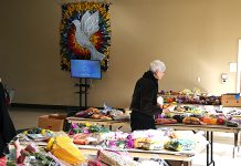 the last Second Harvest distribution at Live Oak and LGUMC.