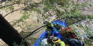 CAL FIRE CZU rescue with help from State Parks and others