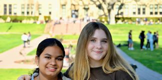 Nova Jayaraj and Louisa Horwath