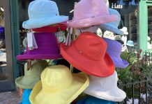 colorful hats in Los Gatos