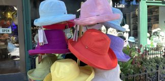 colorful hats in Los Gatos