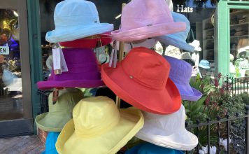 colorful hats in Los Gatos