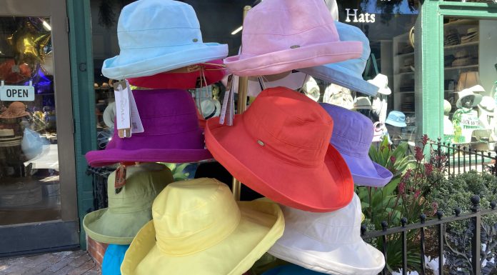 colorful hats in Los Gatos