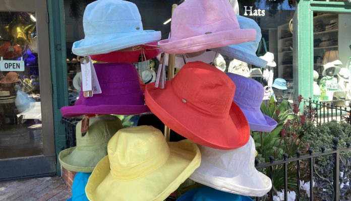 colorful hats in Los Gatos