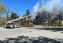 house fire in Los Gatos
