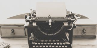 Typewriter image by ha11ok from Pixabay