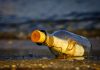 message in a bottle washes up