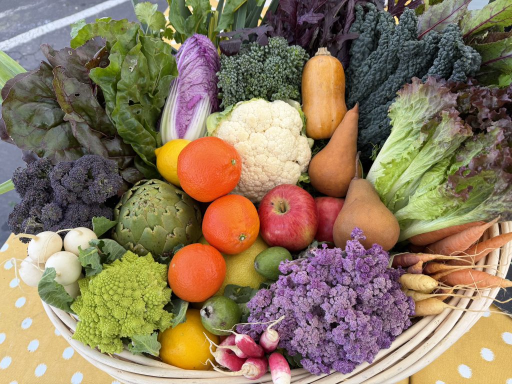 winter market basket