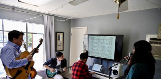 Music with Greg practice session