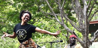 Kuumba dance and music troupe
