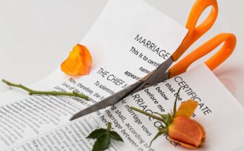 marriage breakdown illustration