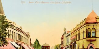 trolley on a postcard