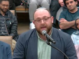 Rabbi Rafi Ellenson speaks at Planning Commission