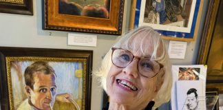 Jami Cassady shortly before her death, beams in natural light