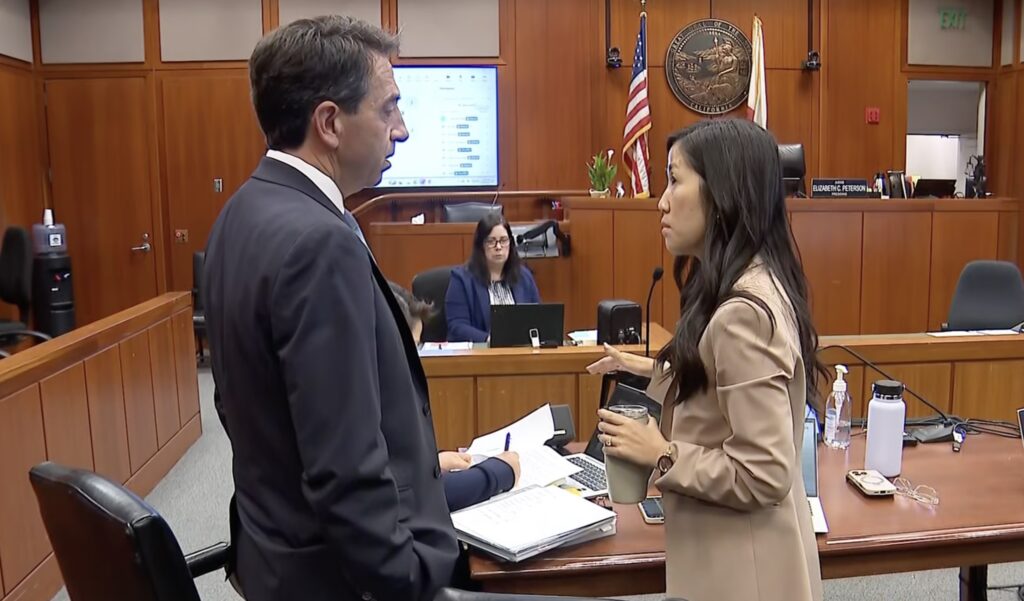 prosecutors in the courtroom