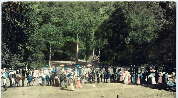 Bunker Hill Park postcard