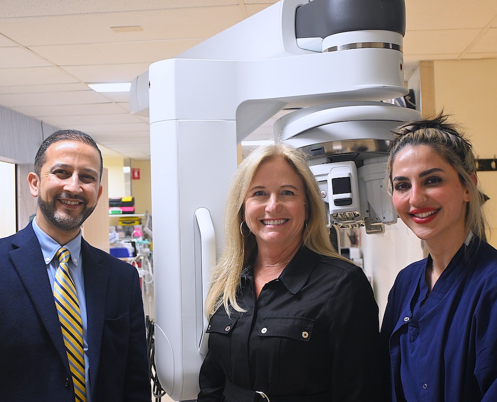 three doctors by machine