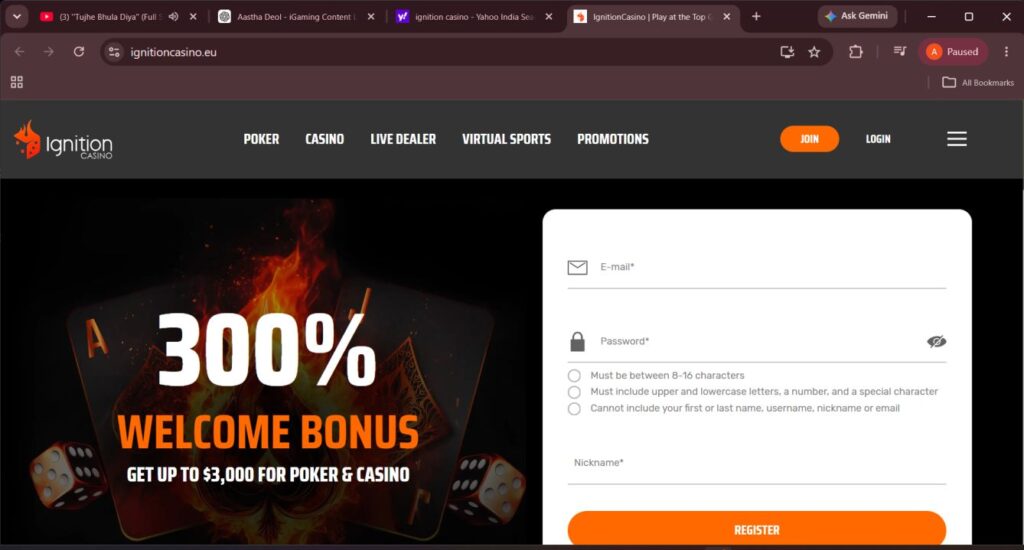 ignition casino