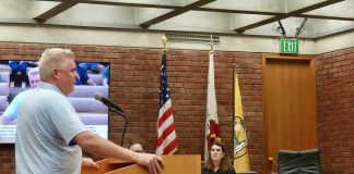 Jim Foley speaks to Planning Commission