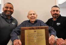 Joe ‘Salt of the Earth’ Mannina recognized by union with 75-year honor Joe Mannina Sr. gets plaque