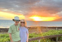 romantic sunset