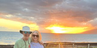 romantic sunset