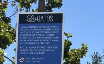 Parking rules sign