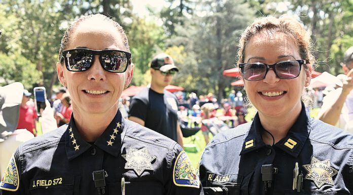 police chief and officer