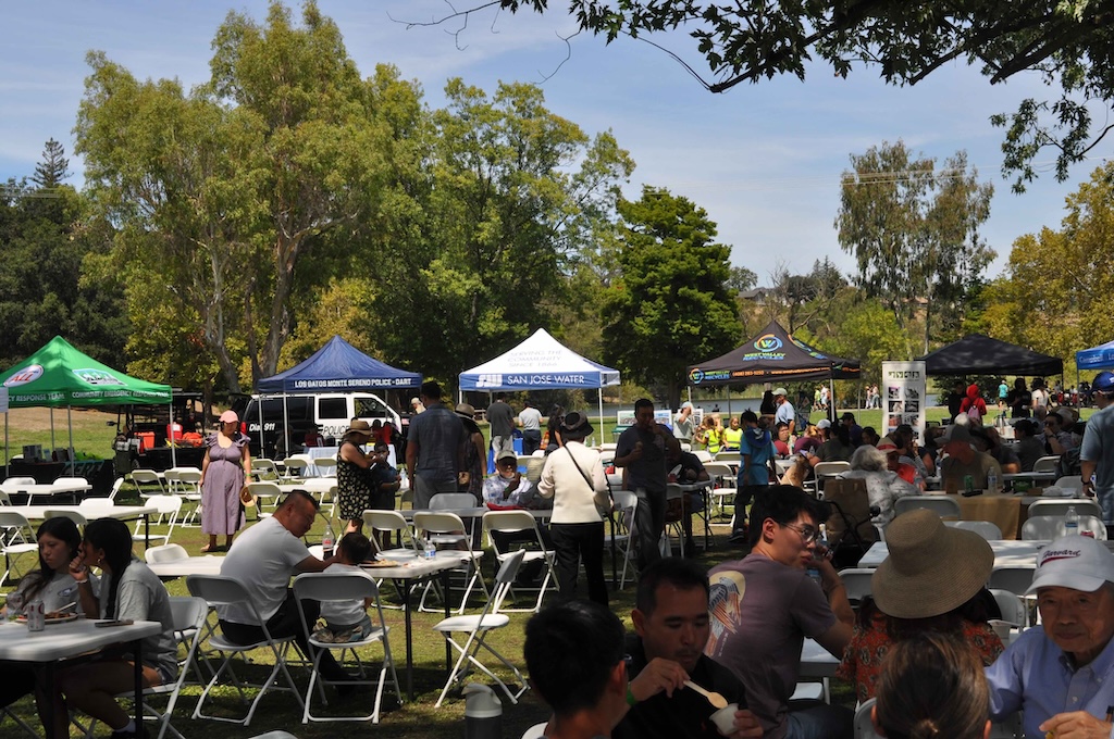 Lakeview Group Area at Vasona Park