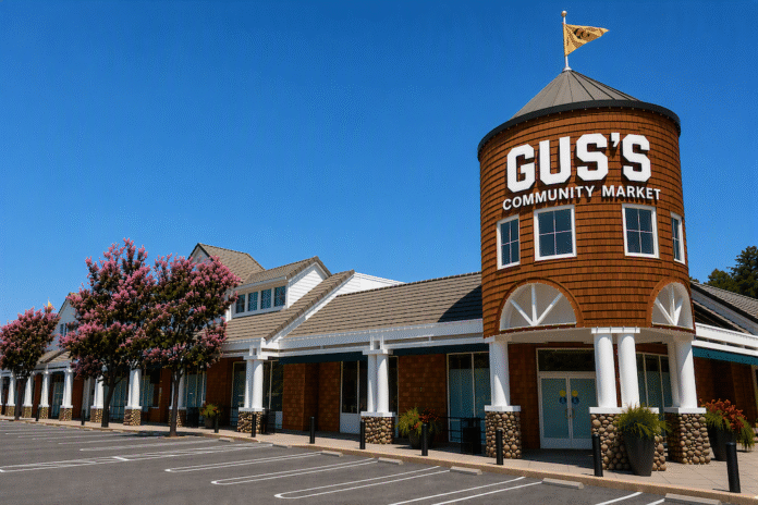 Gus's Community Market rendering for Los Gatos