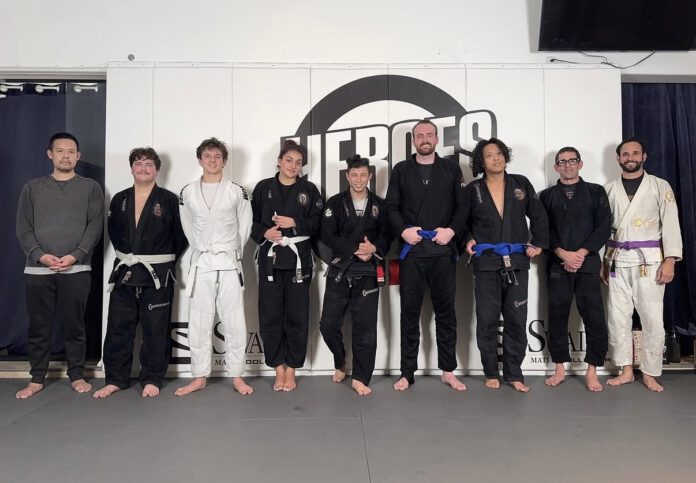 martial arts students
