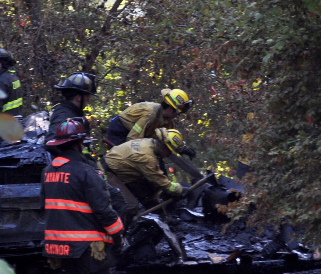 Fern Ridge fire