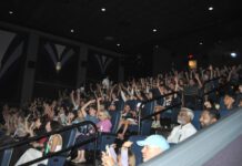 raising hands