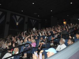 Surprisingly engaging youth films screened at KCAT Film Fest raising hands