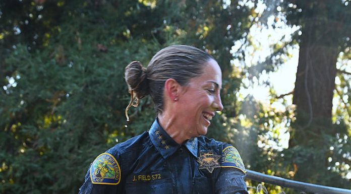 Police Chief Jamie Field gets dunked
