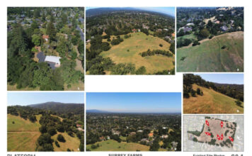 project location shot from above in multiple images