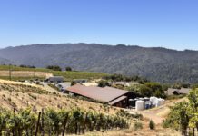 Touring Summit Monte Bello by electric ATV agricultural