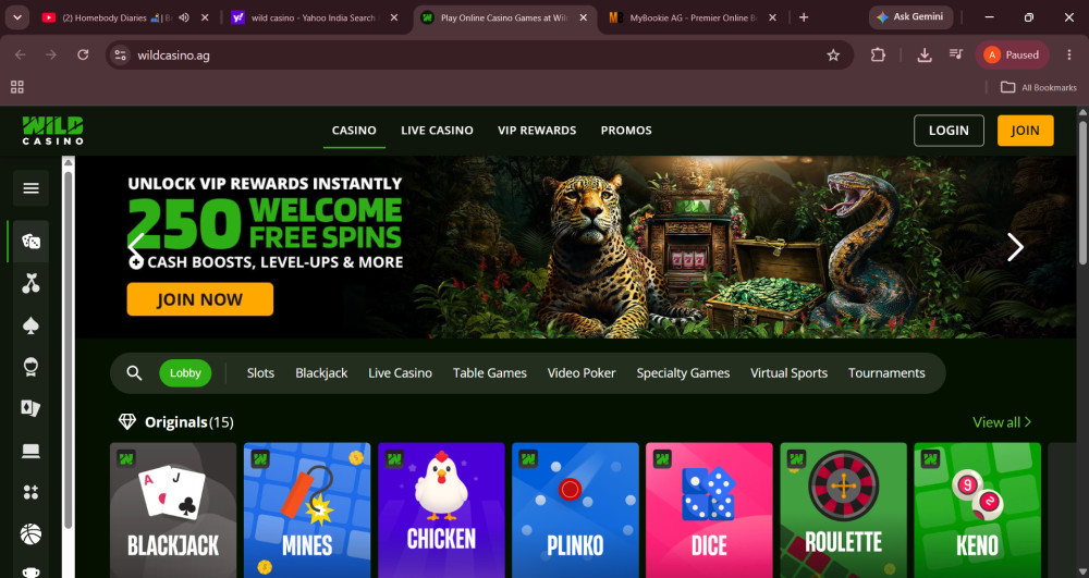 wild casino