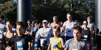 The Great Race runners