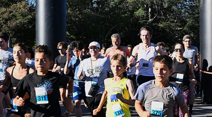 The Great Race runners