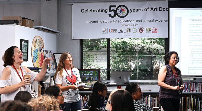 Art Docents meeting