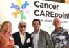 in front of the Cancer CAREpoint banner