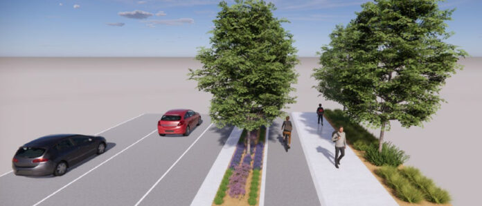 Screenshot highway connection plan